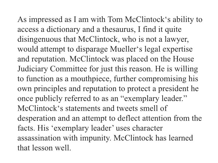smithbarbv's tweet photo. @Michlbilodeau My assessment as well @Michlbilodeau. My LTE to the @sacbee_news in response: https://t.co/5q6PkDcHZS