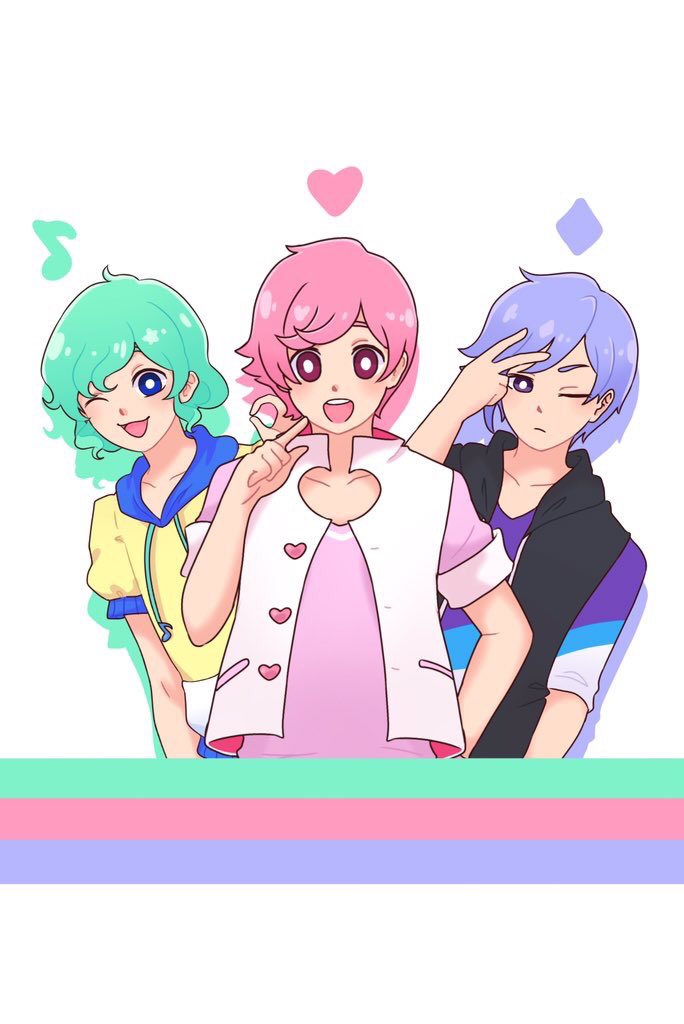 Letsudraw's tweet photo. I commisioned @amakucosmic to draw my idol boys!! AAAAAA THEYRE SO GOOD! 💗💙💜
Seriously yall FOLLOW. THEM. FOR. QUALITY. CONTENT.
#triplex #lovlim #popim #coolim https://t.co/70m2riWlUa