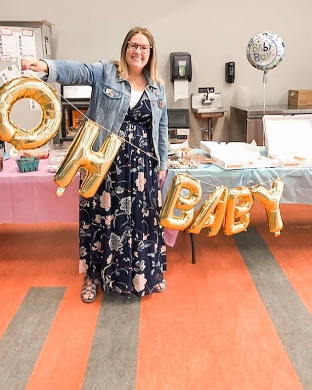 LoudonLearning's tweet photo. What a sweet surprise baby shower from the best co-workers around! #lovethem https://t.co/wq2H2TSq0V https://t.co/I1U1jpMxpG