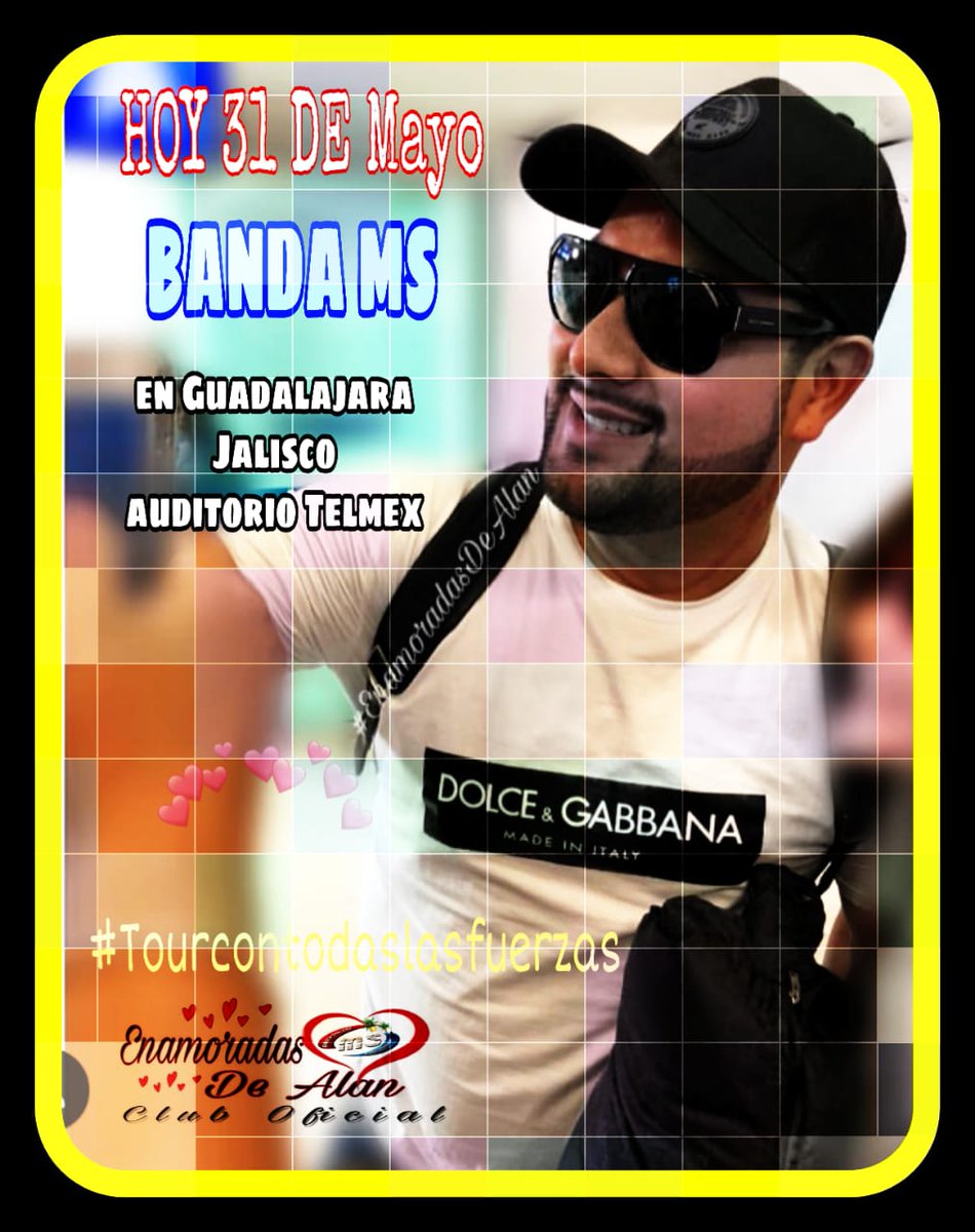 GutierrezCathii's tweet photo. Hoy 31 de Mayo 
@Banda_Ms en 
Guadalajara Jalisco
Auditorio Telmex
@enamoradasdalan
@Alan_Ms11
@karlitaaranda
@guadalupmg
@CarlosChollet https://t.co/6examc6izA