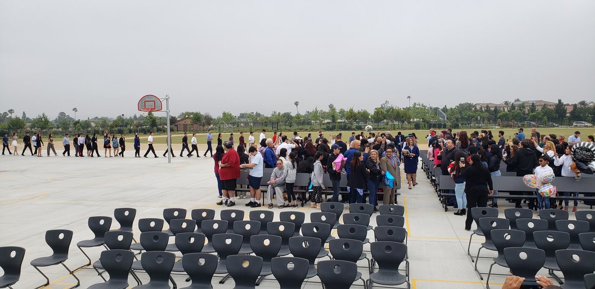 JurupaUSD's tweet photo. Congrats to Del Sol Academy's first promoting class of 8th graders! So proud of you all! https://t.co/TqrAVpMstJ