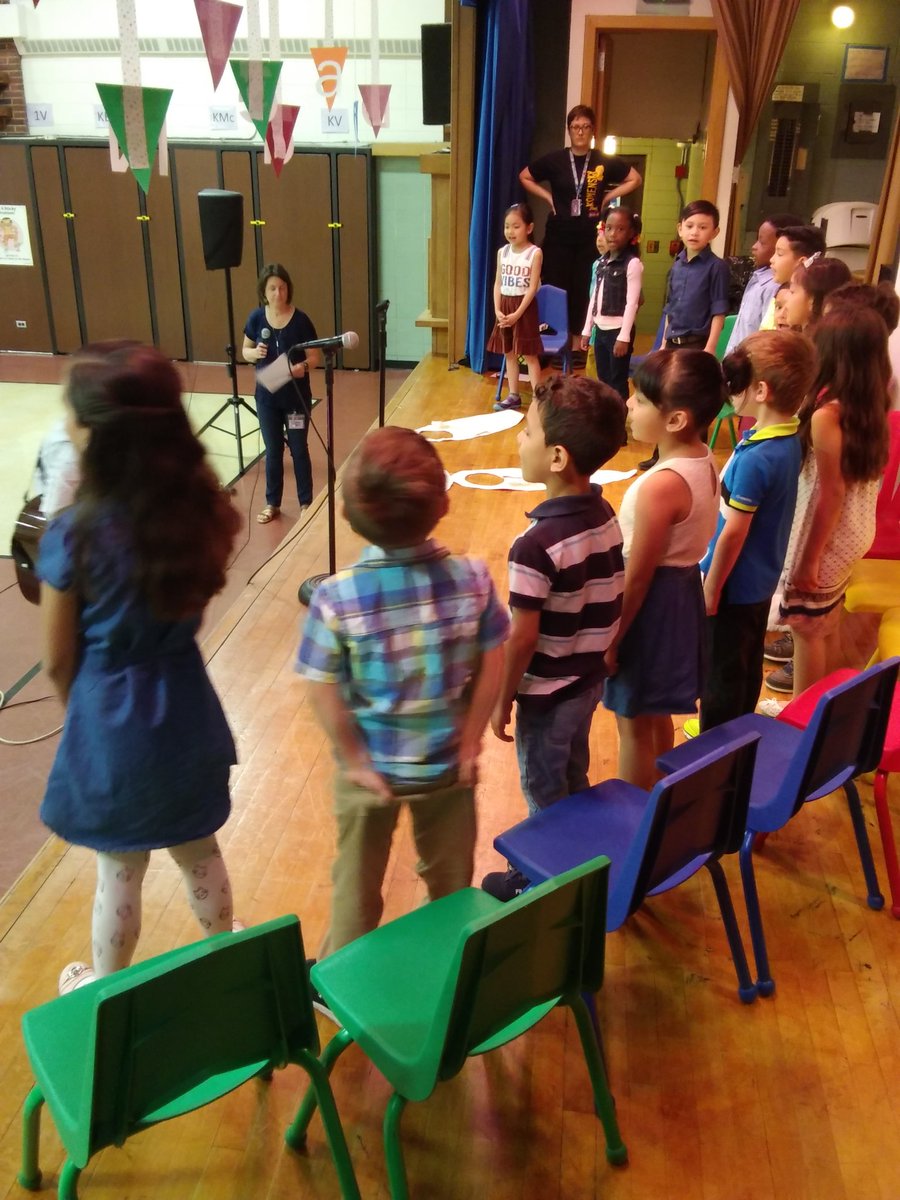 Kingergarten Celebration for Ms. McEldowney's class at Komensky. #d100Inspires #KomenskyMatters