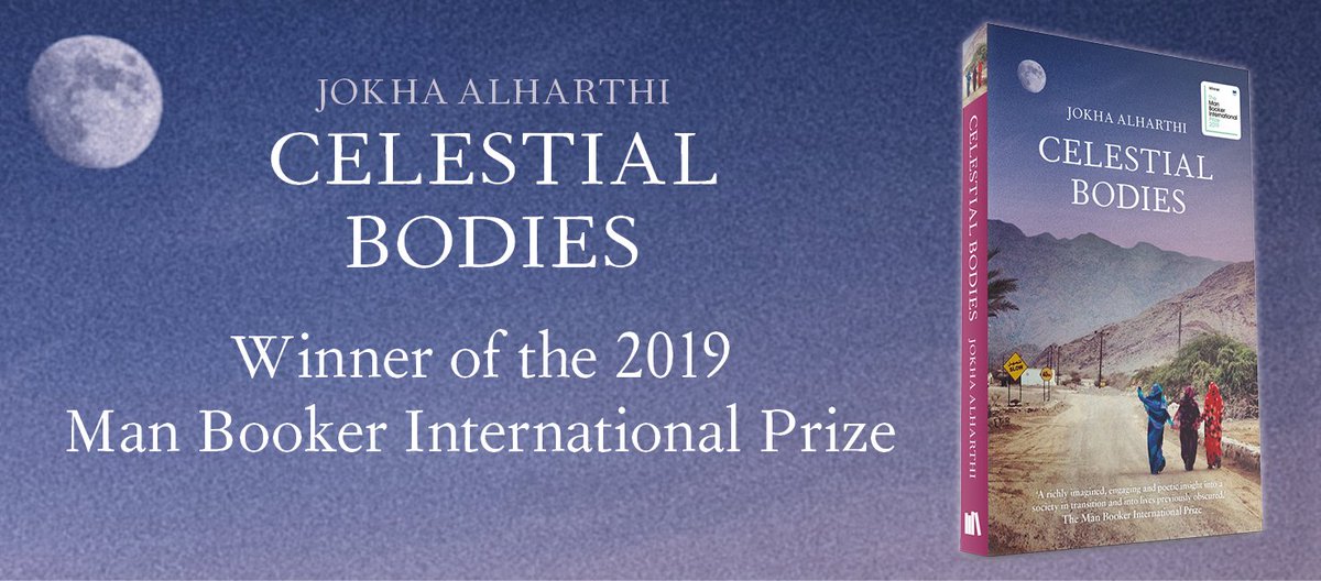🚨 It's time for a giveaway 🚨 We have two copies of Man Booker International Prize winner Celestial Bodies to share with our followers - just retweet and make sure you're following us to be in with a chance of winning! UK only, ends 4pm 03/06.