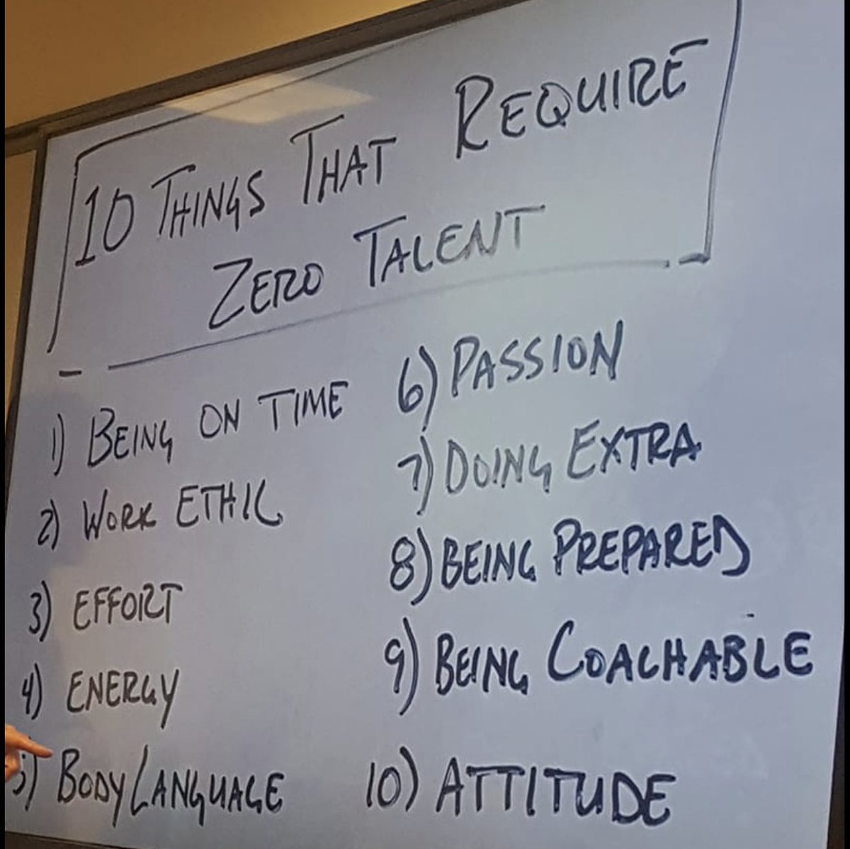 TheAlAntC's tweet photo. Happy Friday folks
#FoodForThought #talentisoverated https://t.co/dnTlx21pq6
