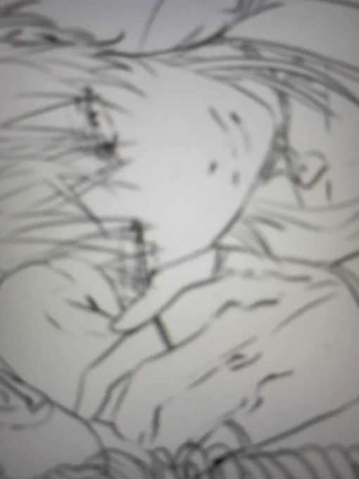 色置けず線画で寝転がしたままである 