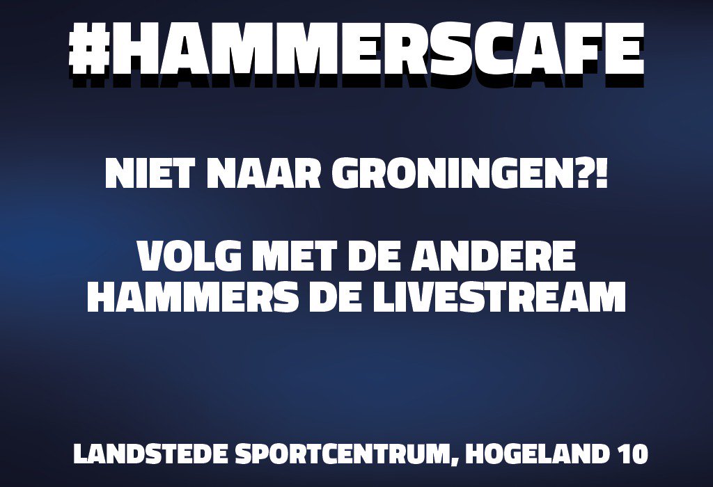 LandstedeBasket's tweet image. Ga jij morgen niet naar Groningen, maar wil je toch graag samen de wedstrijd tegen @Donar_Official bekijken? Kom dan naar @LandstedeSport: daar wordt de wedstrijd op een groot scherm uitgezonden! Het Sportcafé is geopend vanaf 15:30 uur #Hammertime