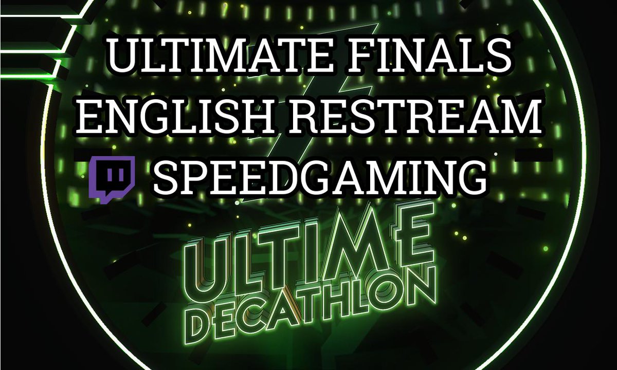 Tonight we'll be live on twitch.tv/speedgaming !
▶️5/31 : 5PM : SEMIFINAL 1
▶️6/01 : 6PM : SEMIFINAL 2
▶️6/02 : 6PM : ULTIMATE FINALS
Cheer for Taker, Stefler, KTH, DevilTifa, Leremiii, GhostDeath, Janthe &amp; LyLiya !
Commentary : <a href="/Mithical9/">Matthew Hume</a> and <a href="/Twyn_o/">Twyn</a>