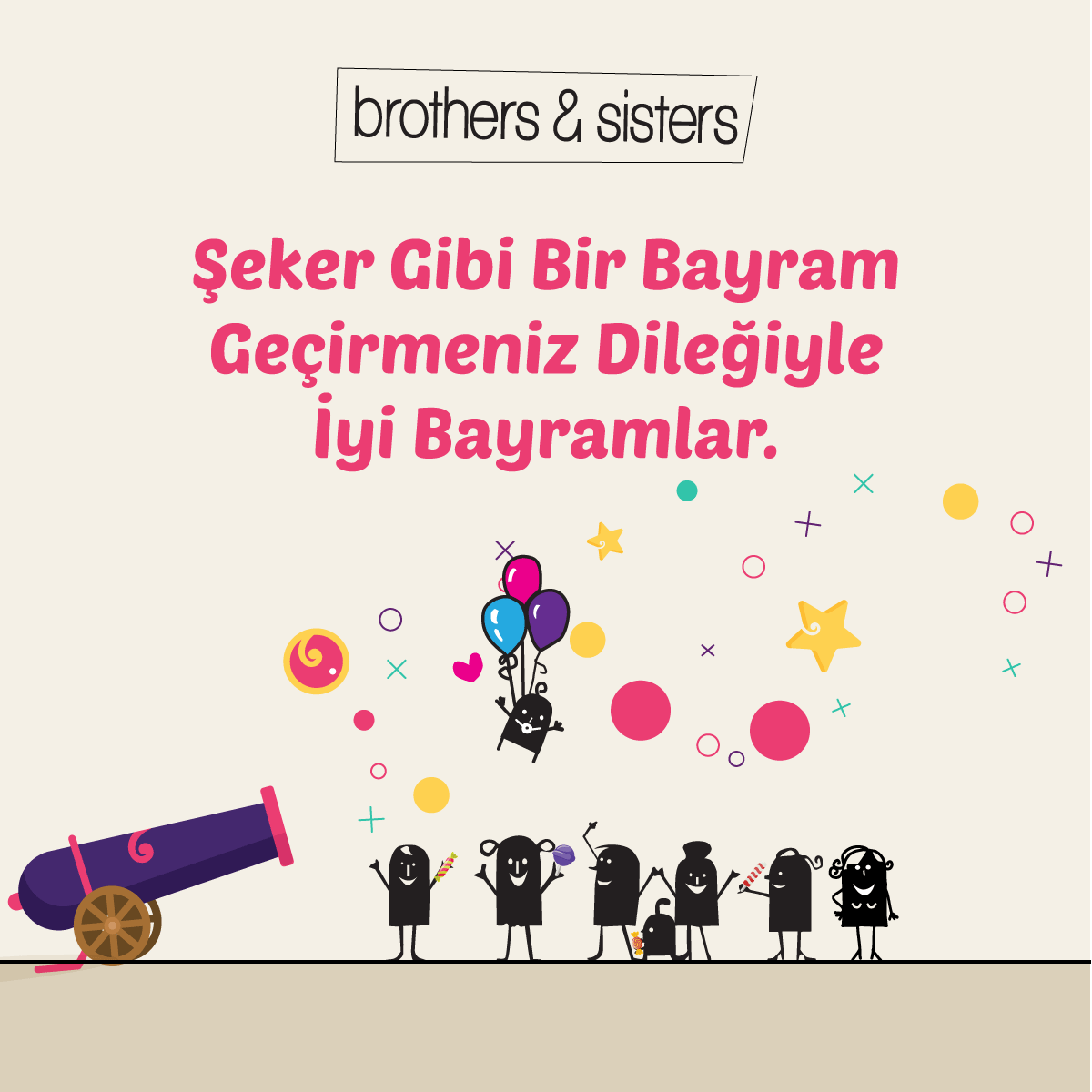 Şeker gibi bir bayram dileriz...
