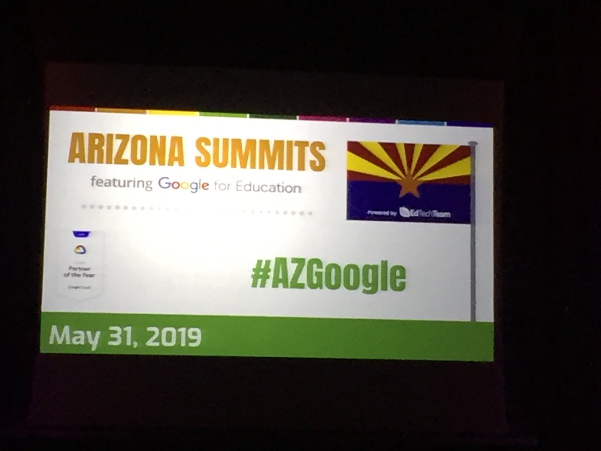 puffkee's tweet photo. Learning and professional development is ongoing - through the summer etc! This should be awesome! #AZGoogle https://t.co/I64ts3qOt6