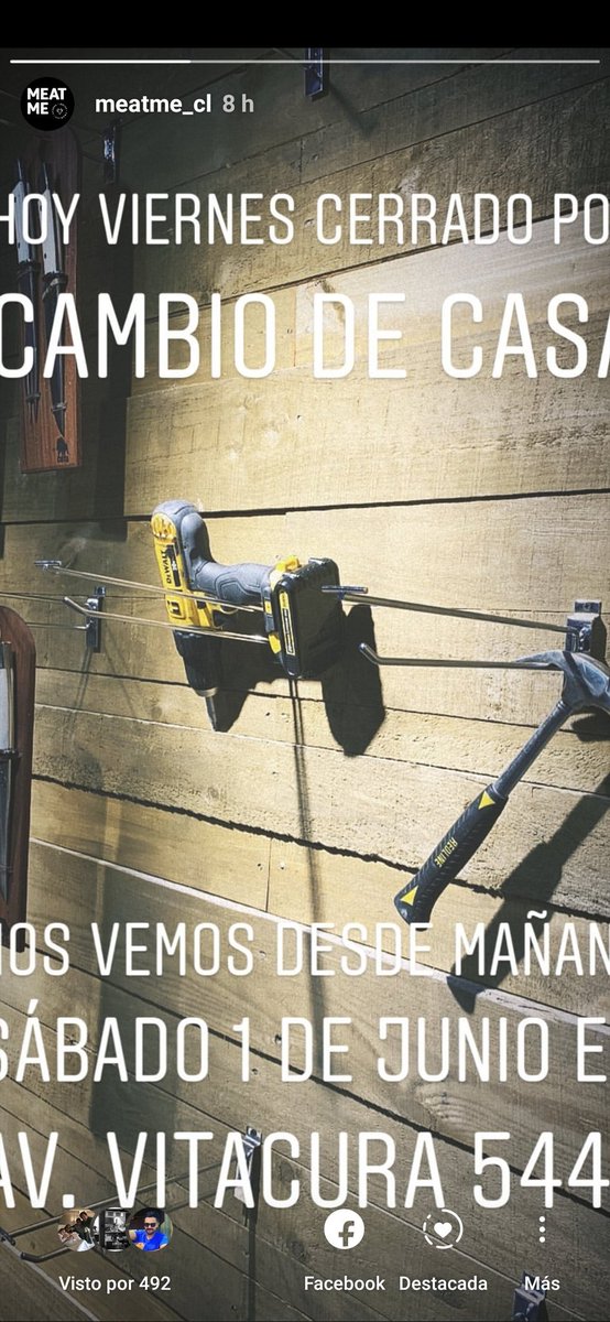 meatme_cl's tweet photo. Estamos creciendo y hermoseando la tie da para ustedes https://t.co/eVeb4Ogadp