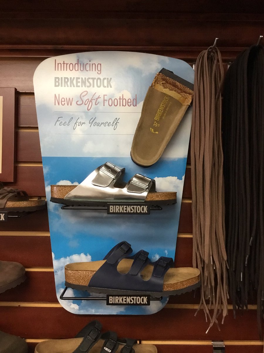 ManMurShoeShop's tweet photo. HAPPY FRIDAY FROM MAN-MUR! 😎 Come treat yourself to a pair of Birkenstock’s to set the summer off right 😉 We have a lot to choose from and match everybody’s individual style & character #birkenstock #manmur #raleigh #shopsmall #shoplocal https://t.co/NIS0S9Exy0