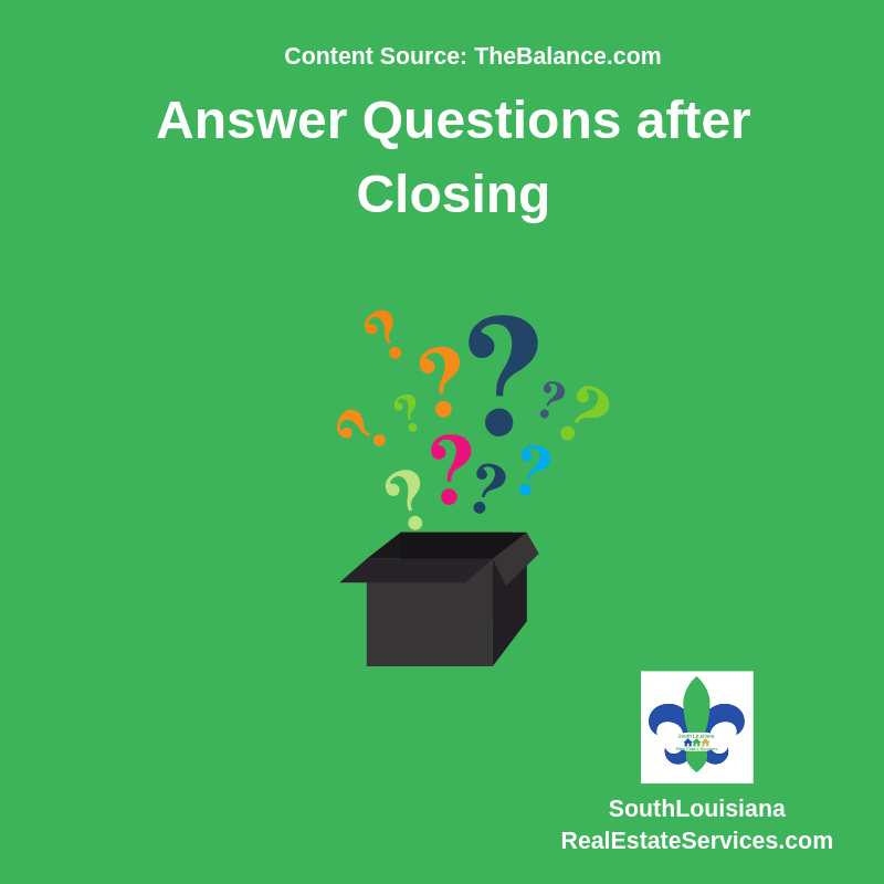atyourserviceRE's tweet photo. Even the smoothest #transactions that #close without #complications can come back to haunt. #Content via #TheBalance #SLARE #BatonRouge #225 #NewOrleans #504 #Acadiana #337 https://t.co/PyJDjqXvGo