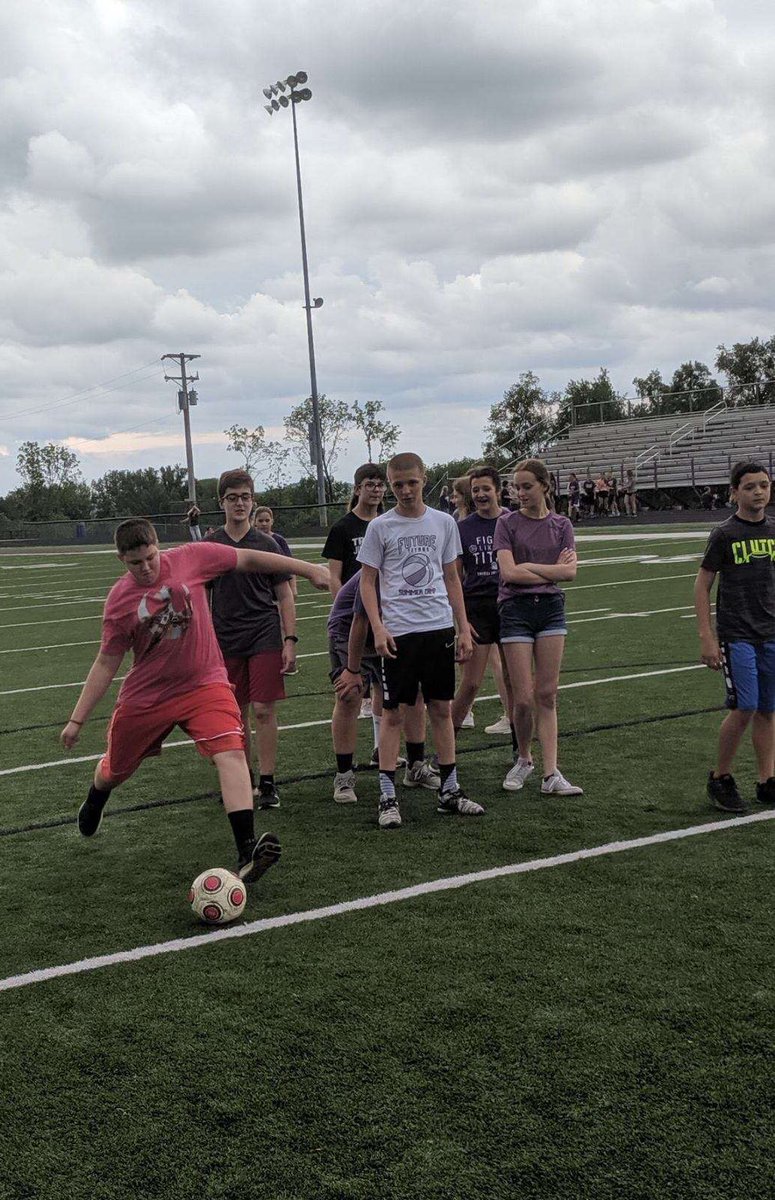TriwayJH's tweet photo. Field Day at TJHS was a rousing success. Well planned by our Intramural LEAD team. Students taking the lead when planning events helps make #theTriwayDifference https://t.co/ClrzD8m9pt