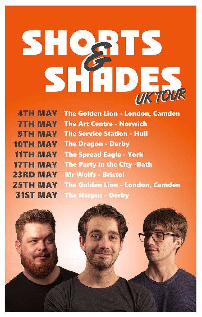 Derby tonight at the Harpurs of Melbourne 😎 #gig #tour #derby #shortsandshades #indie #funk #disco