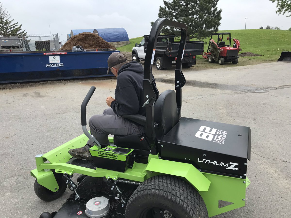 Great Day Demoing the <a href="/greenworkstools/">Greenworks</a> line with the our new Rep Steven. Book the Ultimate Demo Van and we can bring the whole line out to try. <a href="/gc_duke/">G.C. Duke Equipment</a> Time to Go Green