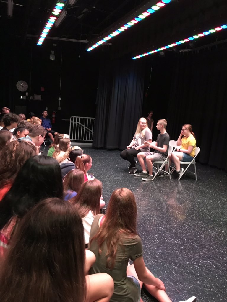 FergusDrama's tweet photo. 8th Graders put on Improv show https://t.co/7Sm5oc0ZOA