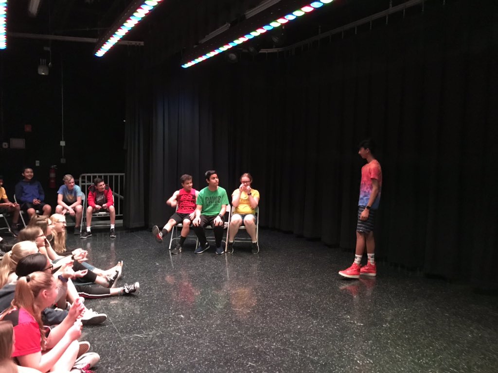 FergusDrama's tweet photo. 8th Graders put on Improv show https://t.co/7Sm5oc0ZOA