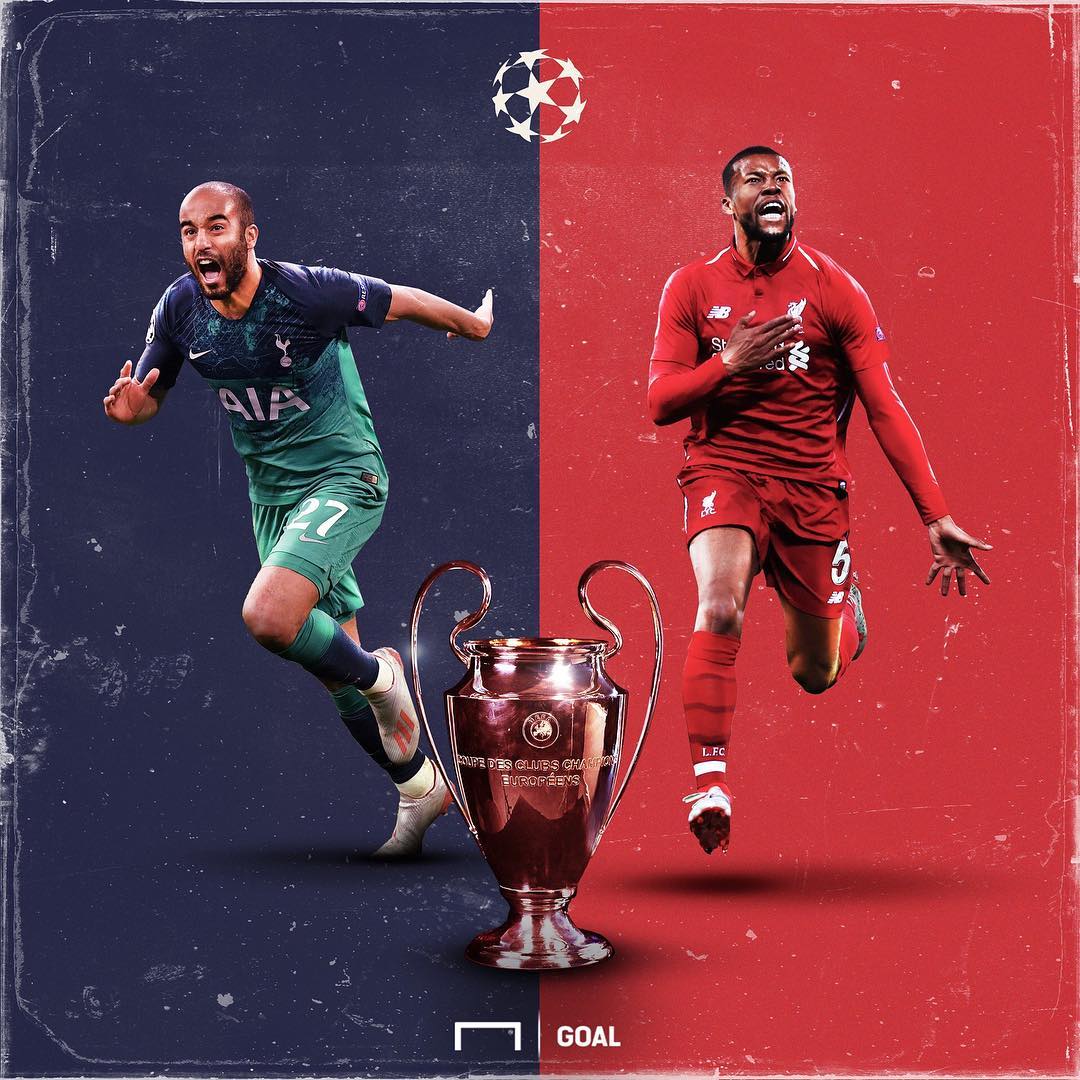 endcolombia's tweet photo. No se les olvide que el sabad⚽ es la final de la #Champions en #Madrid⚽.​
​
​@championsleague @spursofficial​ VS ​@liverpoolfc 

@emiliosansolini
#UCL #tottenham #liverpool #championsleague #cocinas #baños #discapacitados #diseñointerior #orinales #sanitarios #secadordemanos https://t.co/EiGtrrcIY7