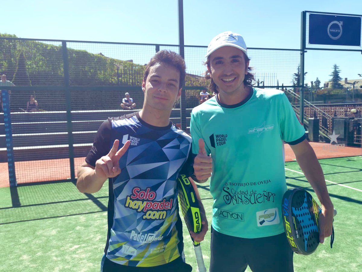 Adrián Blanco Antelo y Javier Martínez se clasificaron para el cuadro final del Swedish Open