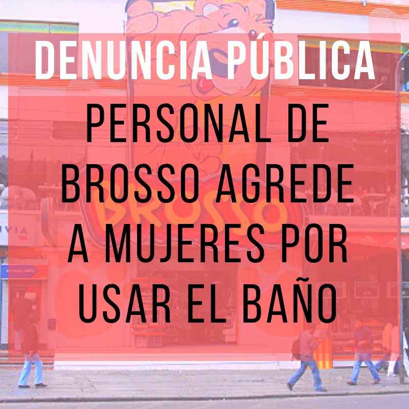 muyuspafun's tweet photo. Agredida por funcionarixs misóginxs por usar el baño!!!
No consumamos en #Brosso, ahí pegan a mujeres! https://t.co/gtoi8XNQ5v https://t.co/XPWwyQQr0r