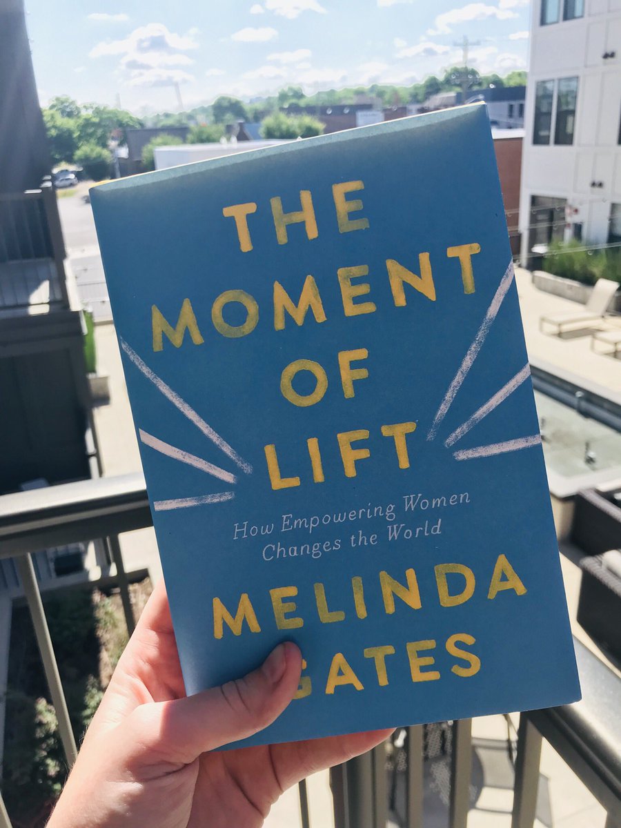 JennaCarter615's tweet photo. Look what just came in the mail! So excited to start it this weekend. I am all about empowering and supporting women and can’t wait to read the thoughts of Melinda Gates on the subject. #momentoflift #melindagates #supportwomen #womenofthe615 #womeninbusiness #empowerwomen #read https://t.co/nHnKTIT2yN