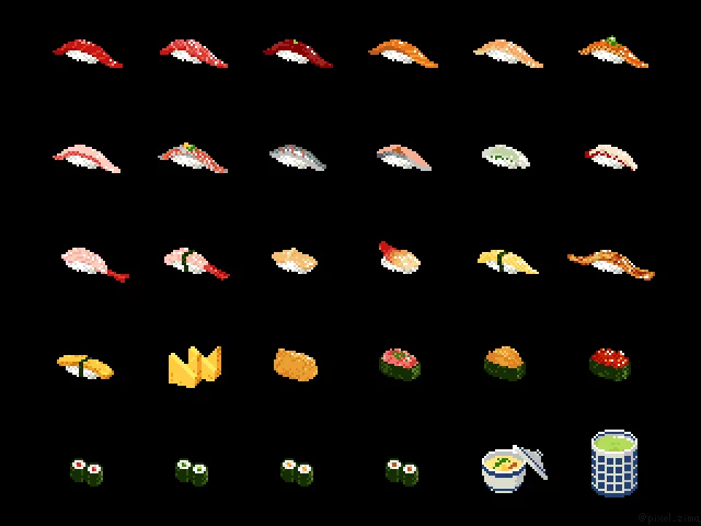 #あなたをフォローしたら起こる事
あなたのTLにもドット絵で飯テロを! 