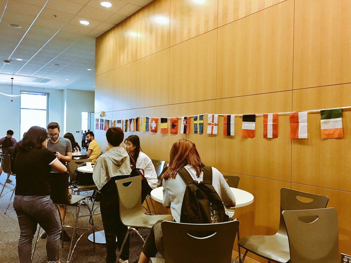 PauGuzATL's tweet image. So great to chat with international students! Today, @gtlanguageinst hosted the New Student Resource Fair for incoming international students for the summer English immersion program. #LeadwithLanguage 🌍