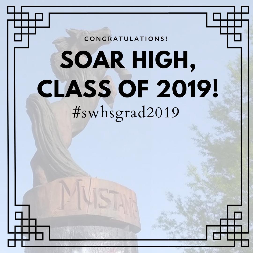 swhsmustangs's tweet image. Today is the day! Congratulations to the SWHS Class of 2019!

#SWExcellence #swhsmustangs #LeaveYourMark #swhsgrad2019