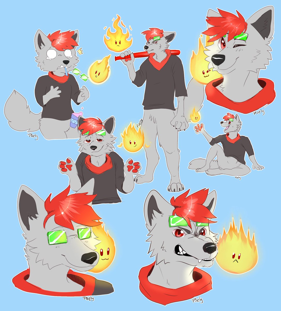 Pinelyyy's tweet photo. Another sketch page finished for Light the Wolf!
#wolf #furry #art #digitalart #furryfandom #anthro #commission #commissionsopen #sketch #sketches #sketchpage https://t.co/MbkWRfWZ0e