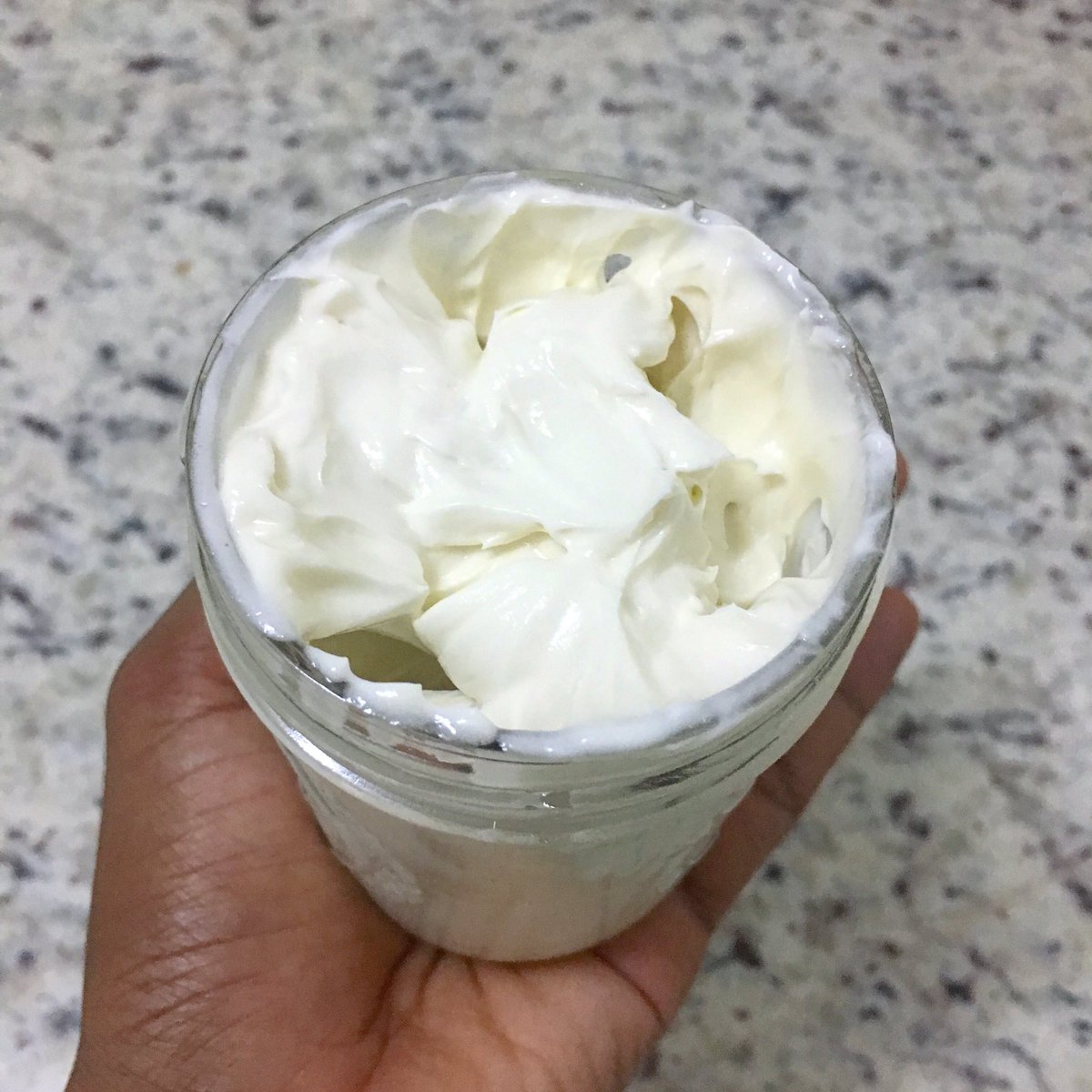 toliviawoods's tweet photo. Made some Whipped Shea Body butter! Super stoked! Works great for those curls too 🥰 #AllNatural #Organic #UnrefinedSheaButter #TeamFiji #CurlyHair https://t.co/ZtefaRqcYe