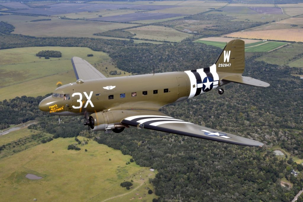 ShuttleworthTru's tweet photo. We are very happy to play host to 9 DC3 variants at Sunday's #flyingfestival 
6 of 9will be part of 'Aircraft Uncovered' from 10.00-12.00, before leaving. [Image 'Placid Lassie' copyright Mike Killian, Image 'That’s All, Brother' copyright Luigino Caliaro] https://t.co/wFv9bDalnj https://t.co/a7bzeb6Rdx