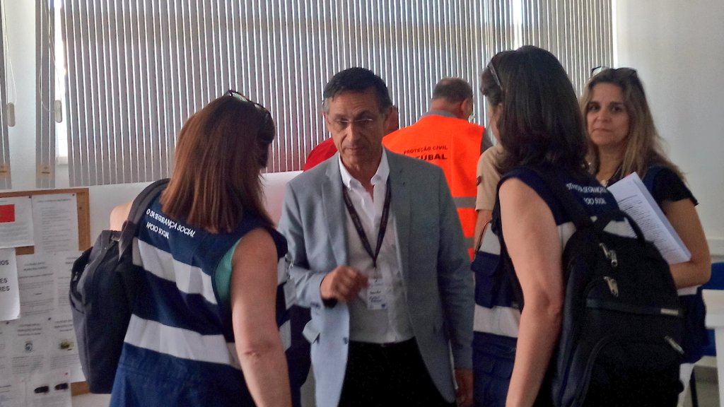 SetubalSos's tweet photo. #exercisecascade19 - Palavras do Sr. Vereador Carlos Rabaçal no encerramento da reunião e sobre o exercício: "O nosso olhar é de confiança sobre o trabalho que está a ser feito. A população está bem servida pelas forças aqui representadas." https://t.co/W46ZxvxiDp