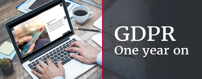 Access_LMS's tweet photo. GDPR - one year on. Read our latest blog here:
https://t.co/9MffpuzlfP #gdpr #dataprotection #microlearn https://t.co/kjIrTmTx5j