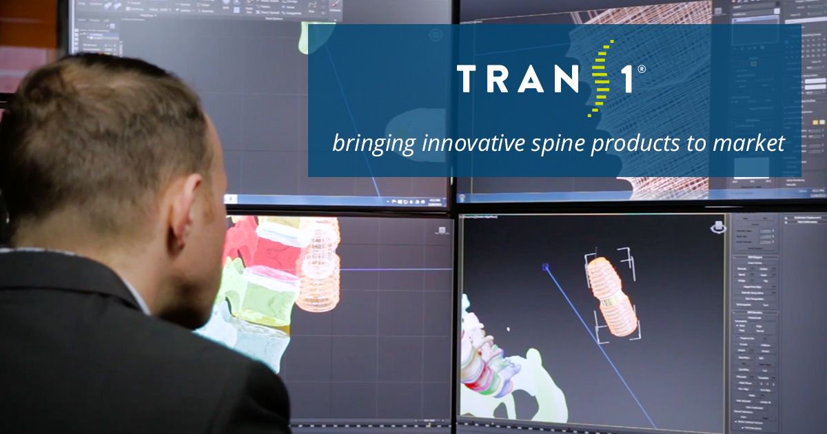 TranS1's tweet photo. TranS1 provides the agility to rapidly define, develop, protect, and bring innovations to market. #buildingbetterpathways #spinesurgery #surgeonledinnovation https://t.co/7TQgo8azCo