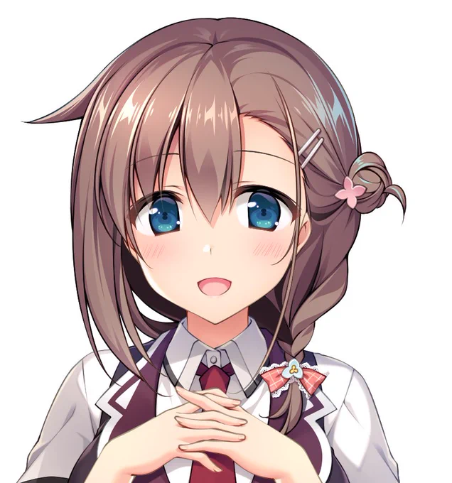 ?わーわー!
Sonora様最新作 2019年9月27日発売予定の
『同じクラスのアイドルさん。Around me is full by a celebrity.』

ごくごく普通のゆるふわ癒やし系【悠木 和心 】ちゃん
キャラクターデザイン・原画担当させていただいております。

よろしくお願いいたします☺️

https://t.co/yyzTgR1VSH 