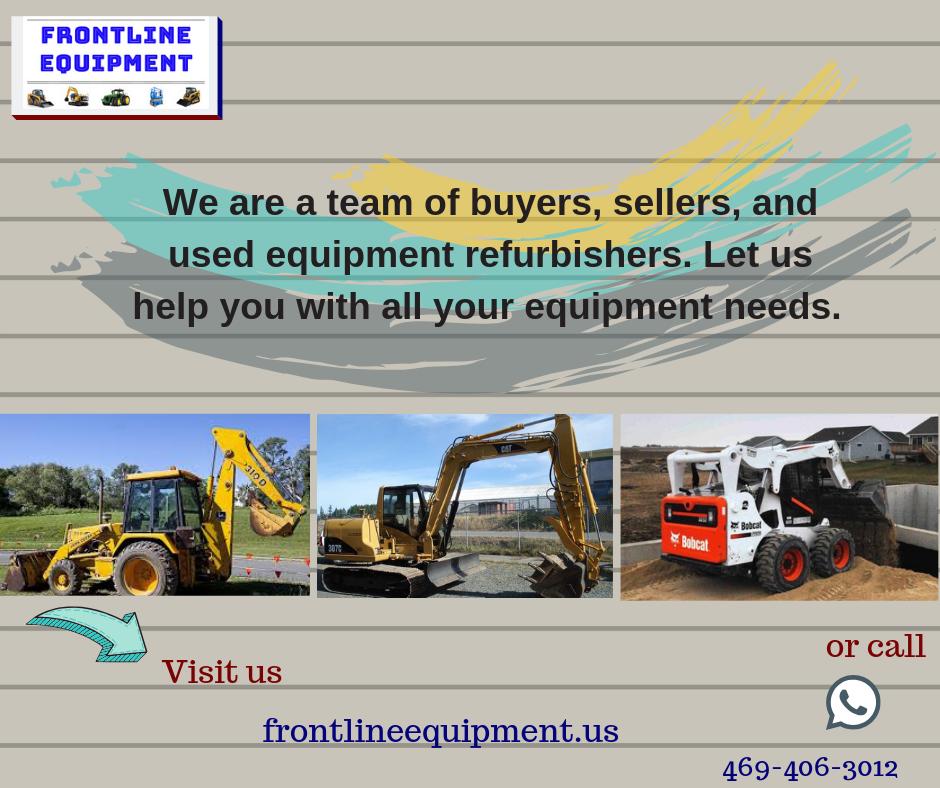 Running or in need of service, old or new, all brands, all conditions.  Our quality technicians can get your equipment running again. Call us so we can evaluate and refurblish your equipment at 469-406-3012. #equipmentrepair #equipment #repair #equipmentrefurbish