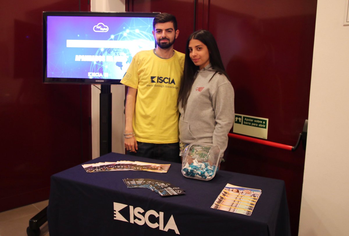 abcdigital19's tweet photo. Estamos todos no ISCIA à tua espera! 
A equipa do ABC Digital está ansiosa por te mostrar tudo o que tem andado a preparar. Contamos contigo! Hoje às 14h no auditório do ISCIA. 
#abcdigitalevento
#ISCIA 
#aveirodigitalschool https://t.co/4lVV9pPONP