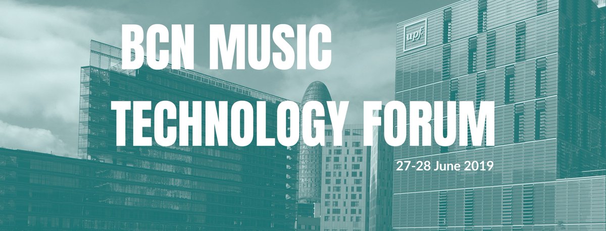 mtg_upf's tweet photo. More than 50 talks, poster sessions, concerts ... we celebrate #MTG25years with the BCN Music Technology Forum, on June 27-28. You can't miss it! Registrations are open: https://t.co/1C0m9Oj7Qj https://t.co/YB3aWl1GW0
