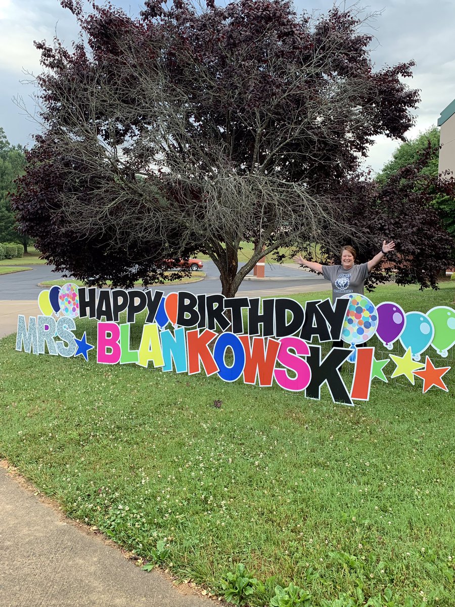 cindytwilson's tweet photo. We love this sweet lady she is such  an asset to our school! HaPpY BiRtHdAy Janan!! https://t.co/1jUotGjgdT