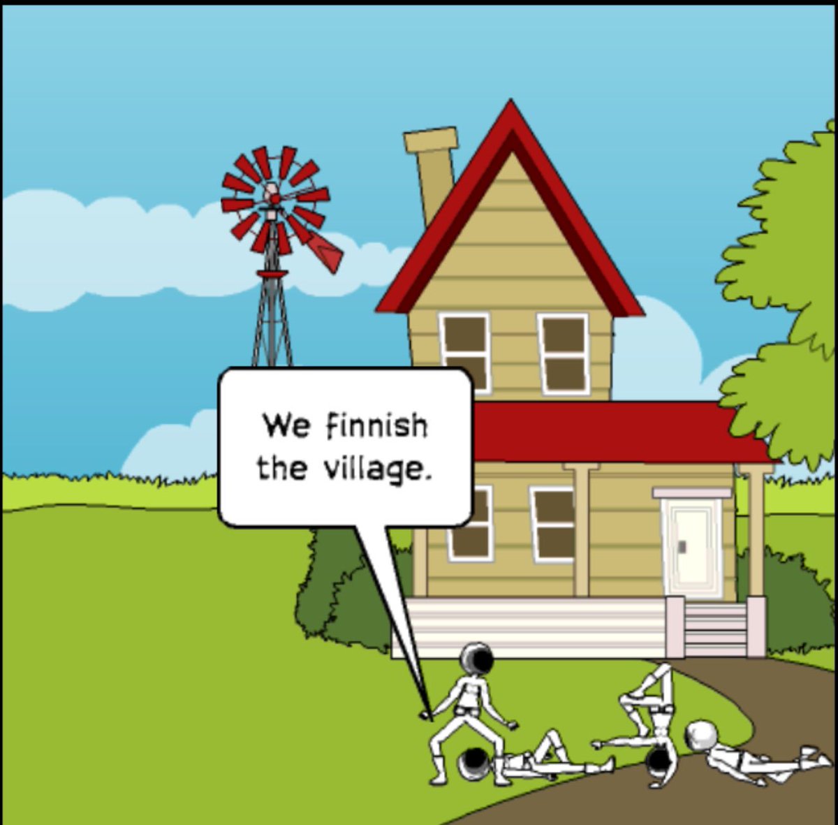 LostSeven4's tweet photo. #inglés #LostSeven #4EI
This are the first cartoon of the comic. https://t.co/KX4IUU4u6E