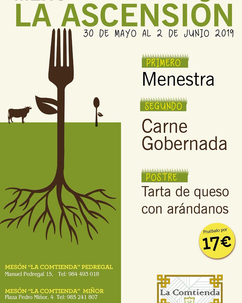 MComtienda's tweet photo. Y para la ascensión tenemos menú especial, reserva ya! #Food #foodporn #yum #yummy #lunch #dinner #tasty #delicious #eating #eat #foodpic #tagsforlikes #Ascensión #gastronomia #restaurantes #oviedo #asturias https://t.co/xkwGnHAn3V