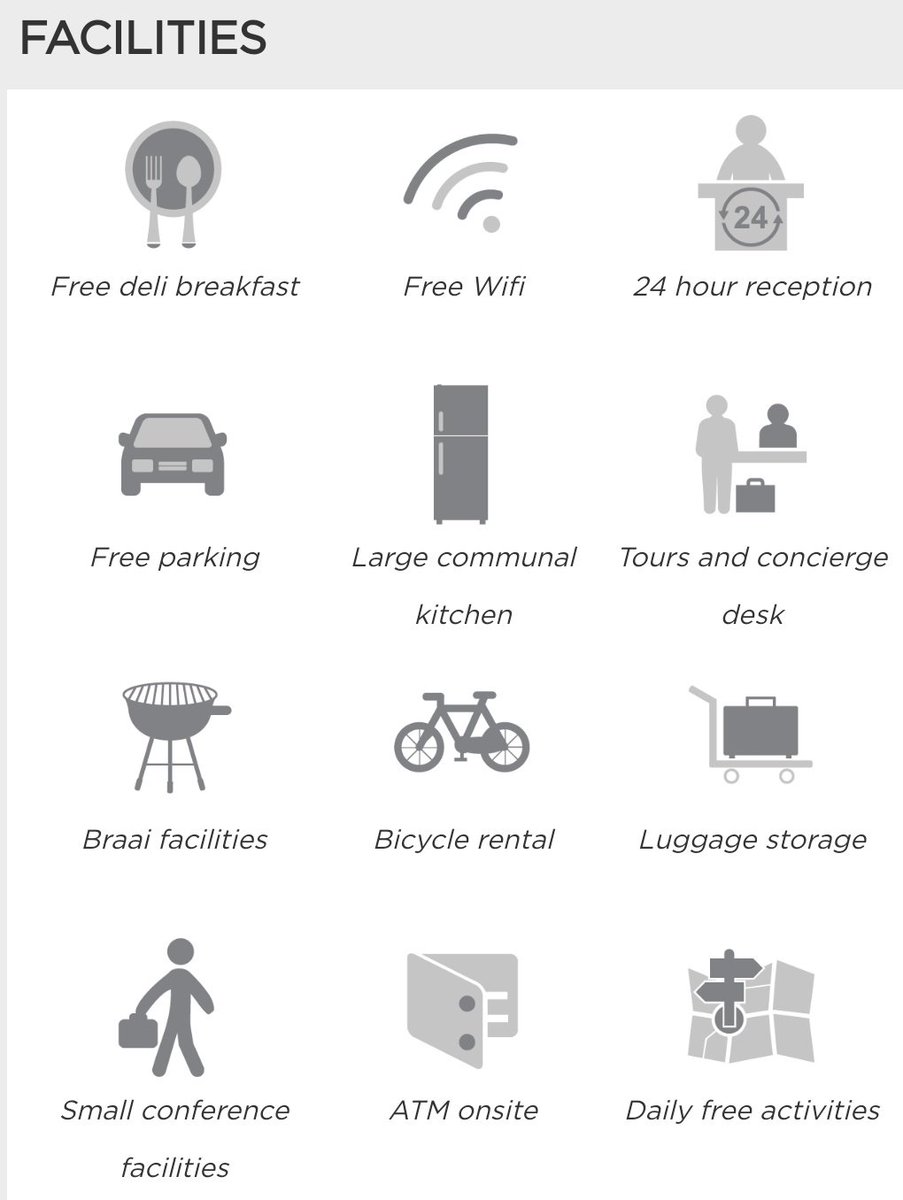 <a href="/TheCircleOnline/">The Circle ⭕️</a> Not by the beach and not a "hotel" but one of the best places to stay is <a href="/once_travel/">Once Travel</a> #Capetown. One of my absolute bests. With awesome private rooms. Restaurants and bars on site, and self catering kitchen. Group activities and great location. once.travel/cities/cape-to… 🏘️🛶🌍🌈🧡