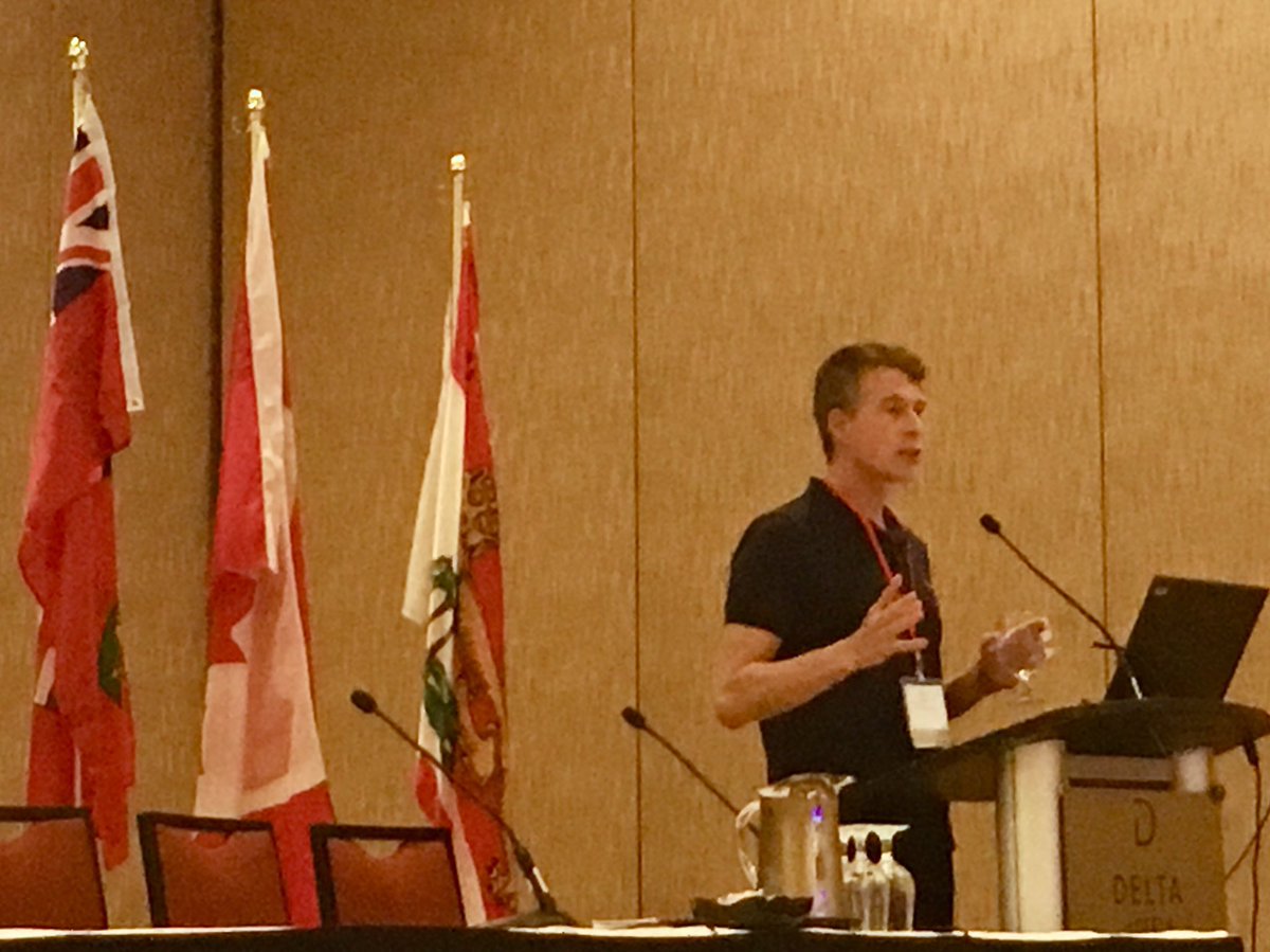 “We’re all #nurses and #doctors in this room, but we’re also #human beings.” #Keynote address by <a href="/DrGrantMatheson/">Grant Matheson</a> on #Addiction, #Recovery, and #Stigma. #CAACConference19