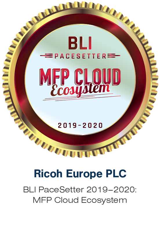 MarieEWoodhead's tweet photo. DRUM ROLL PLEASE:  BLI, the world’s leading independent evaluator of document imaging solutions,,  announced the winner of its BLI PaceSetter award in the MFP Cloud Ecosystem arena. The award recognises the OEM that is setting the pace in MFP cloud-readiness &amp; cloud services. https://t.co/XLmV3TZfFj