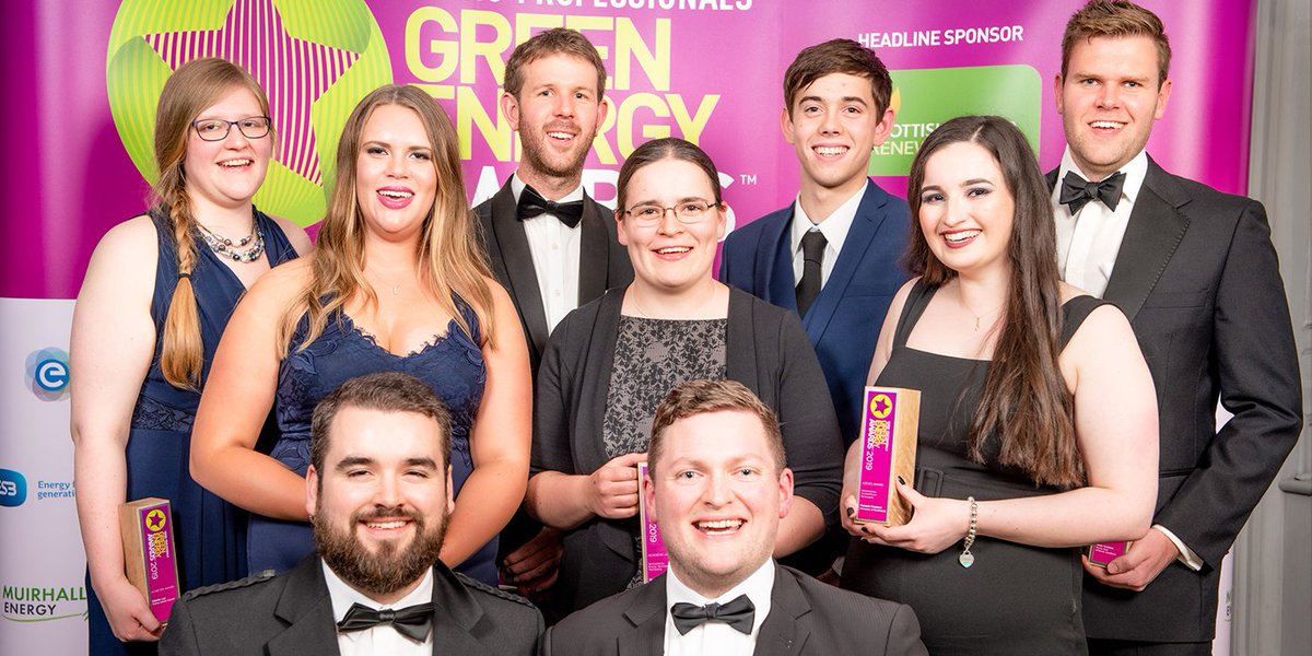 ScotRenew's tweet photo. Huge congratulations to all the winners from last night's Young Professionals Green Energy Awards! Catch up on all the #YPGEA19 action and read the full list of winners here: https://t.co/PgTE7HM4N0 https://t.co/NVhtutyA1U