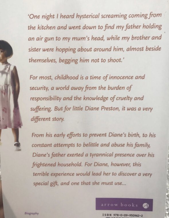 DianeLazarus's tweet photo. #MixedBlessings #published by @randomhouse ! You can get it a good #bookstore @waterstones or order it from @amazon #you can read all about life as a #Giftedperson #psychicdetective #missingpersons #murdercases #abusiverelationship #abusivedad ! To a #lovelife #wonderfullife https://t.co/k6FEYTGKxk