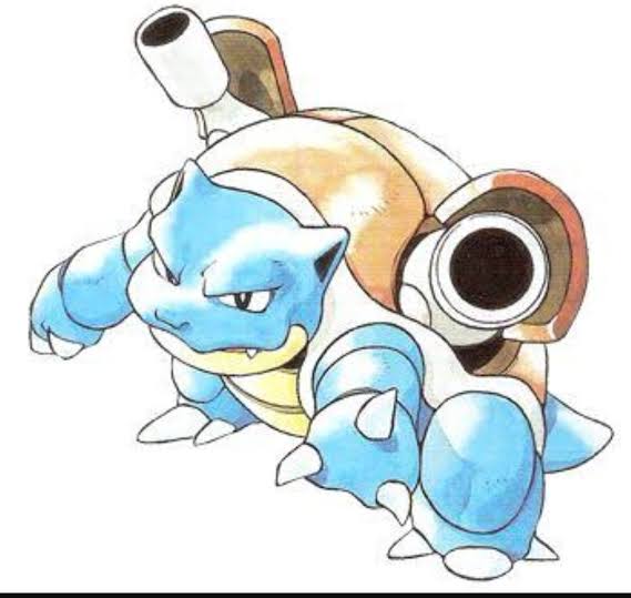 とんぼ 一番好きなカメックスの公式絵