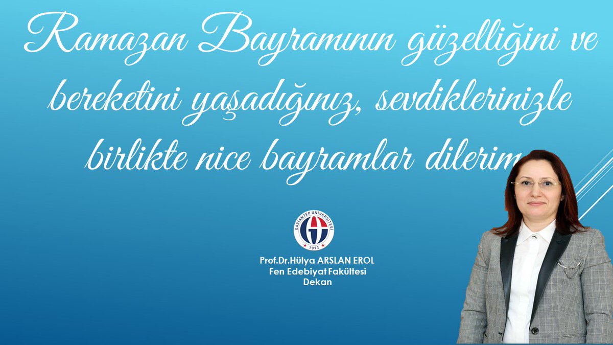 Gaziantep Üniversitesi Fen-Edebiyat Fakültesi tweet media