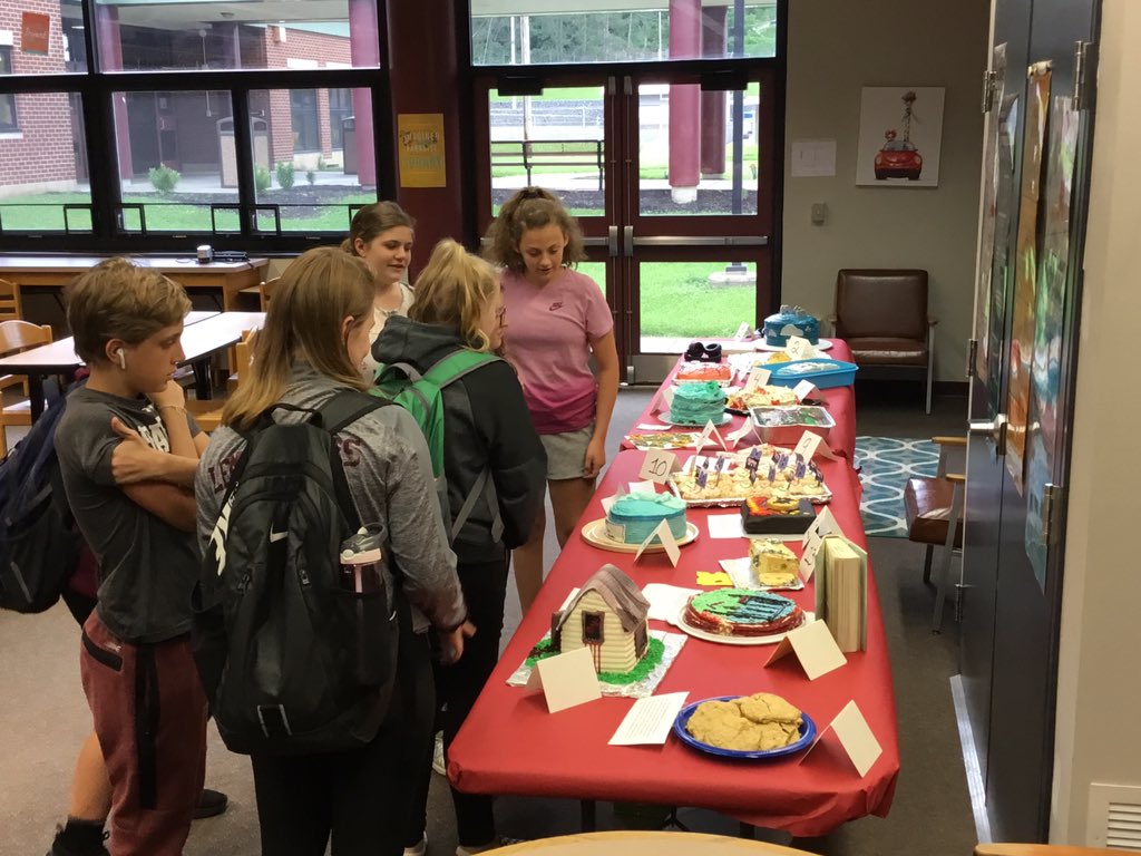Library_BASD's tweet photo. More from #ediblebook @BeaverAreaSD MS. @Curriculum_BASD @BeaverCountyILC https://t.co/Ke6TMrC6dr