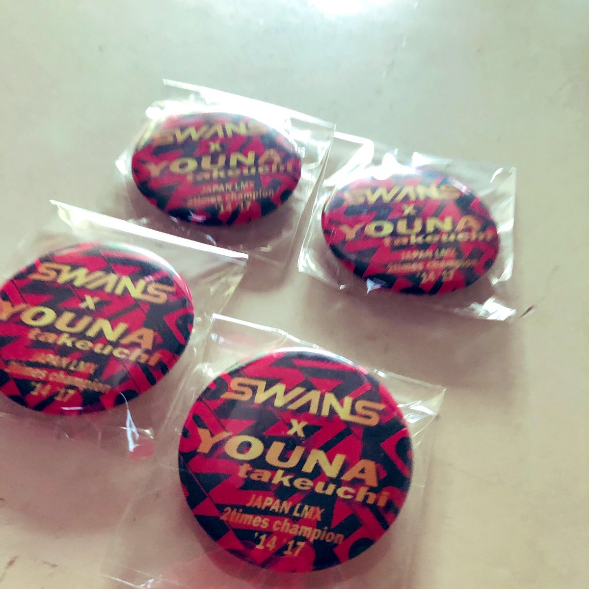 yuuna629's tweet photo. *
明日から全日本第3戦です💪

ステッカーと缶バッジありますので声掛けていただければ渡せます❣️ 
 
あと、#buttpatch に注目😆👍

会場でみなさんにお会い出来るの楽しみにしています😊💗

#6月1日と2日は
#全日本モトクロス選手権
#世羅グリーンパーク弘楽園
#第3戦
#広島 https://t.co/OOa3YJKOs5